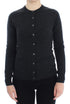 Dolce & Gabbana Gray Wool Button Cardigan Sweater